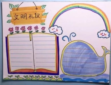 ​文明礼仪伴我行(文明礼仪伴我行手抄报内容)