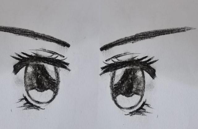 动漫人物眼睛的画法新手（动漫人物眼睛的画法教程）(6)