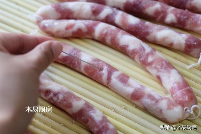 正宗腊肠的做法和配方(手工腊肠的做法步骤全在这了)(12)