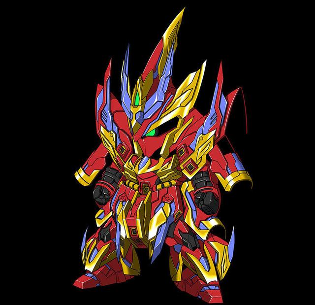 三国高达中的全部人物（SD高达三国创杰传诸葛亮孙尚香张辽设定图公开）(9)