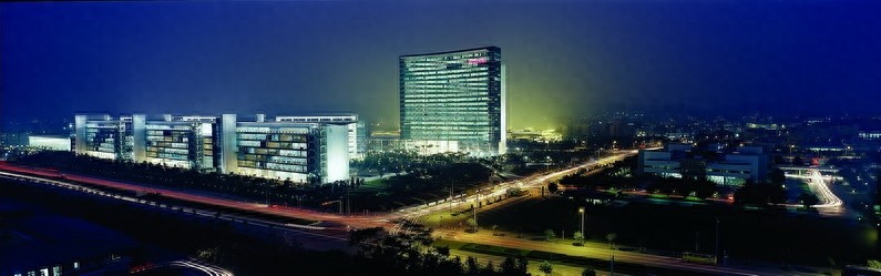 华为深圳总部场地实拍——果然大公司，够气派！