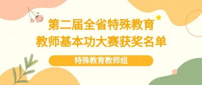 特等奖3名!日照这些教师在省级比赛中获奖