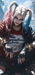 ​小丑女哈莉.奎茵！经典超清壁纸！又酷又飒的样子很难让人不爱呀