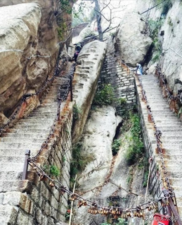 西岳华山惊险之最(二):千尺幢