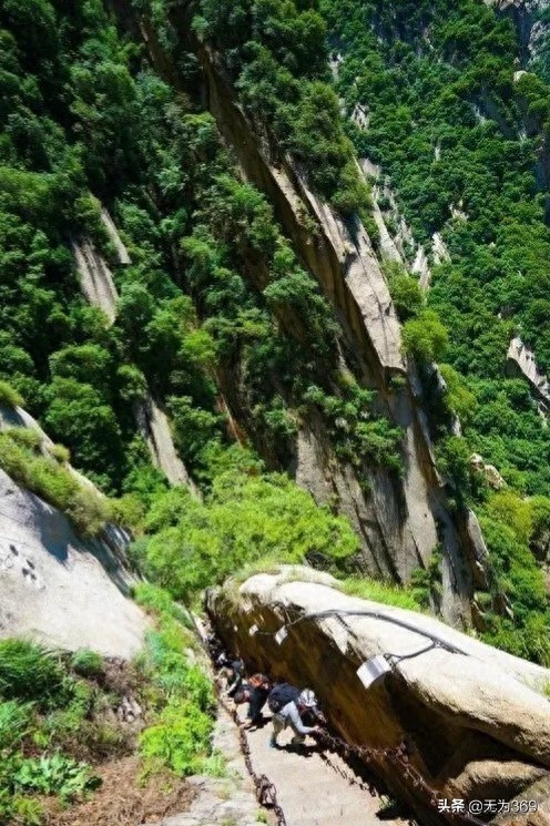 西岳华山惊险之最(二):千尺幢