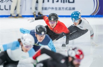 ​（体育）短道速滑——世锦赛：男子500米预赛赛况