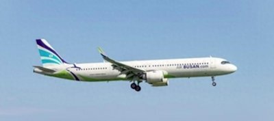 ​香港飞釜山一客机起落架故障，复飞后安全降落，机型为空客321