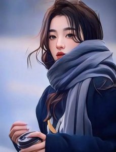 ​换一换你的微信头像啦！温柔又可爱的女生手绘漫画头像 越看越喜欢