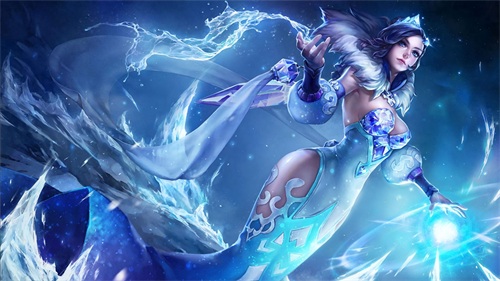 王者荣耀：甄姬原画壁纸大全，冰雪圆舞曲，花好人间，游园惊梦