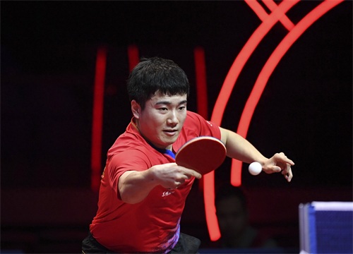 乒乓球——地表最强12人赛：梁靖崑胜周恺