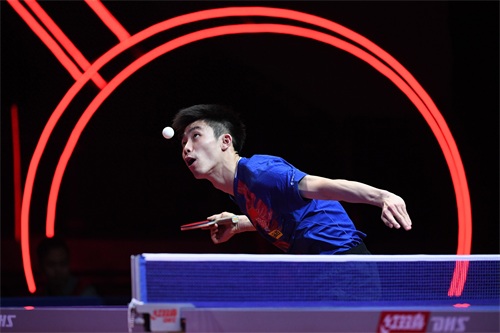 乒乓球——地表最强12人赛：梁靖崑胜周恺