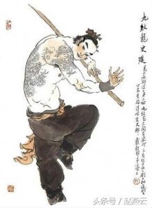 ​浪子燕青身上纹的是什么纹饰？岳飞算是纹身男吗