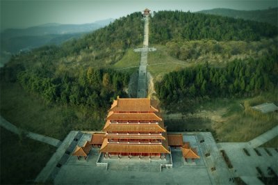 阆中古城景点——滕王阁