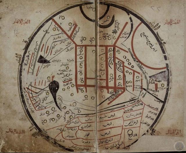 各国高清地图(地图进化史从巴比伦到大清国的老地图们)(12)