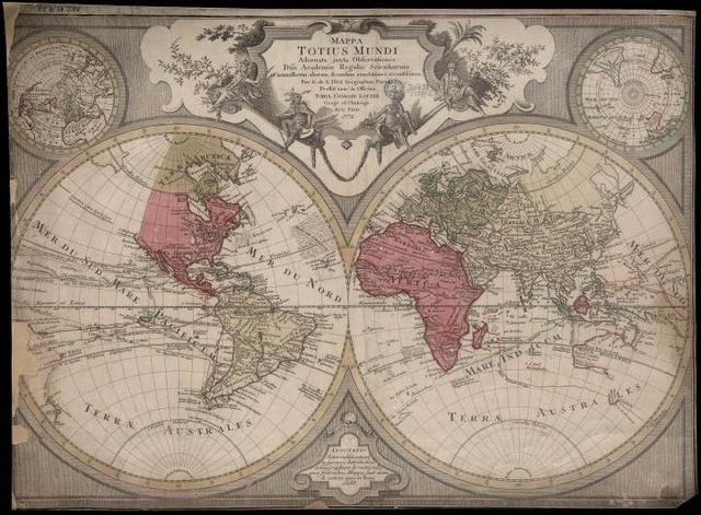 各国高清地图(地图进化史从巴比伦到大清国的老地图们)(35)