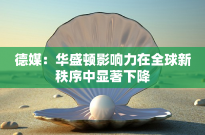 ​德媒：华盛顿影响力在全球新秩序中显著下降