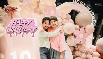 马伊琍女儿度假风情照,妹妹镜头捕捉姐姐温柔时刻