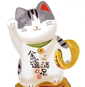 ​招财猫举左手表示，招财猫举左手的含义？