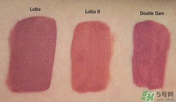 kat von d唇釉色号 kat von d唇釉试色图