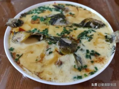 ​昂刺鱼炖蛋这样蒸，细腻嫩滑没腥味，营养比牛奶还高，孩子特喜欢