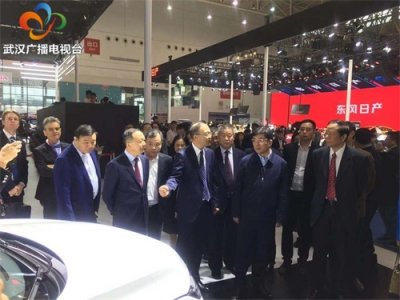​第二十届武汉国际车展开幕 地点：国博