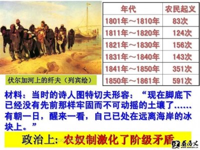 ​俄国农奴制改革实质