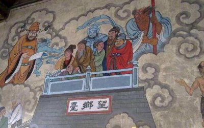 ​望乡台是什么道理：可远望家乡的高台（九泉修筑之一）