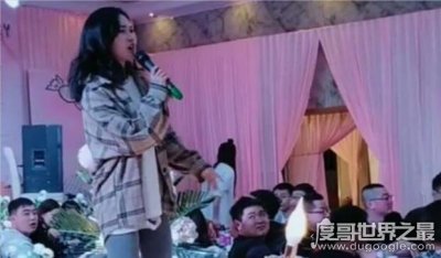 ​抖音阿悠悠的真实身份，婚礼献唱一曲相思火爆全网(本职是护士)