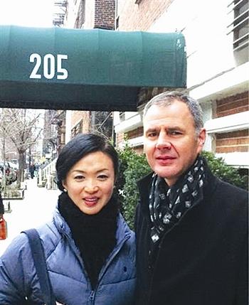 49岁金星的德国老公汉斯近照